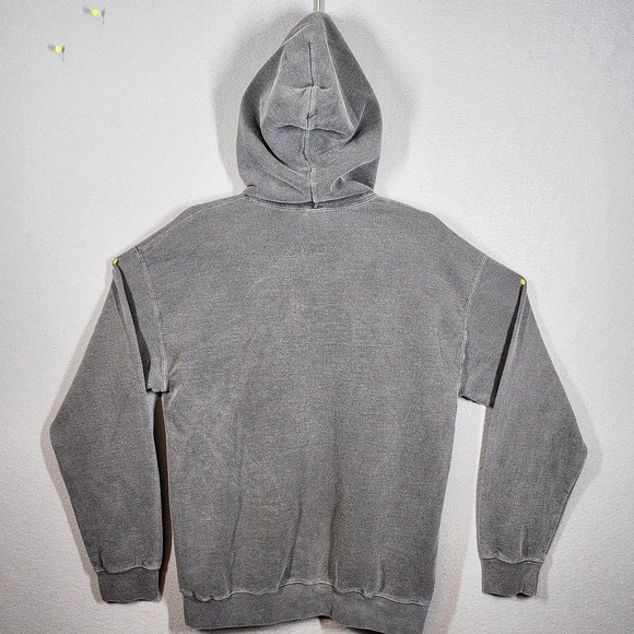 PacSun Desert Dreamer Smiley Repeat Hoodie Small Pastel Happy Face Pullover - Picture 5 of 7